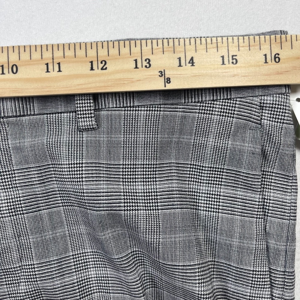 H&M Coupe Moulante Pants Mens 32R Gray Nailhead Pattern Slash Pockets Skinny Leg - Picture 9 of 15
